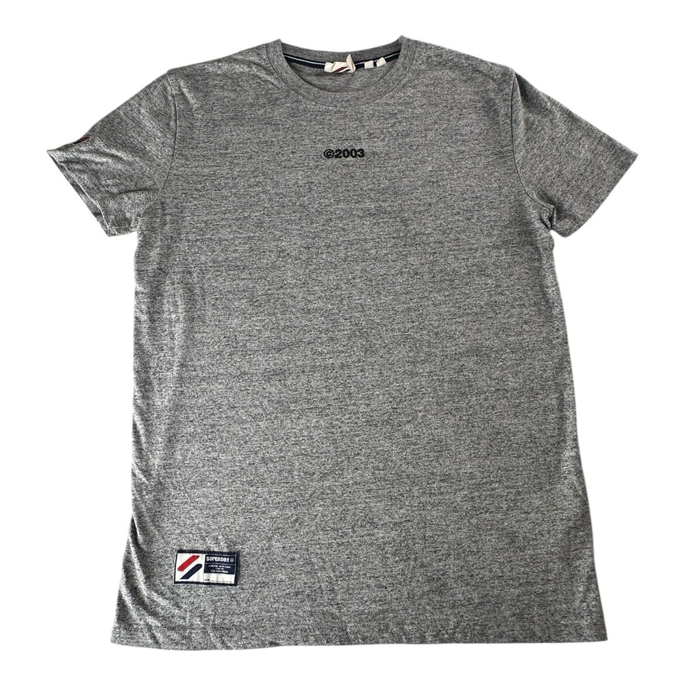 Super Dry 2003 Tshirt Unisex, Gray Size S Vintage,‎ Rare!